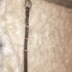 Little toddler girl’s rodeo belt